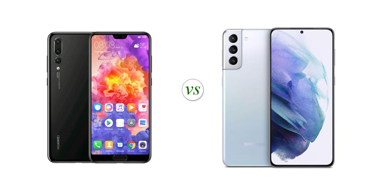 Huawei P20 Pro vs Samsung Galaxy S21+: Side by Side Specs ...