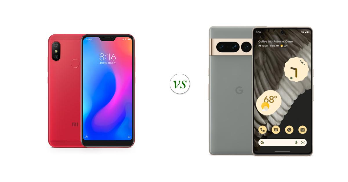redmi 6 pro vs iphone 7
