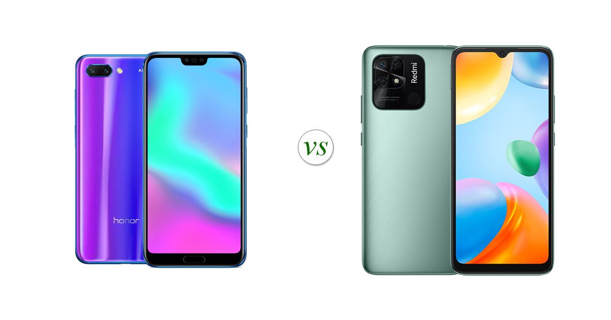 Honor 10 vs Xiaomi Redmi 10C: Side by Side Specs Comparison