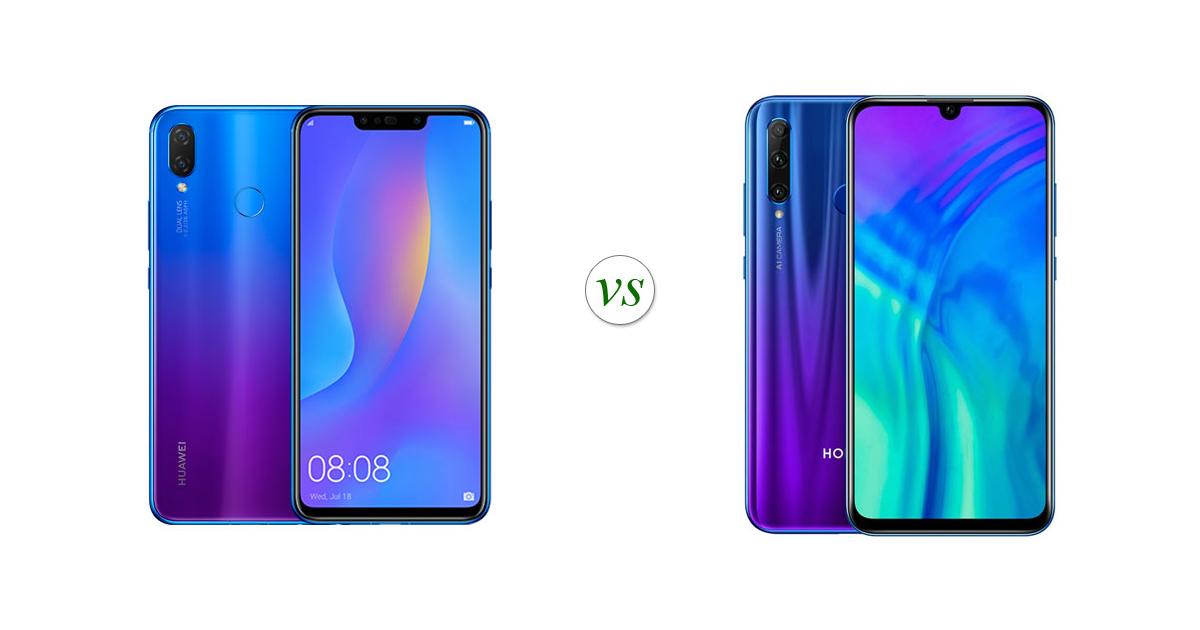 Huawei Nova 3i Vs Honor 20 Lite Side By Side Specs Comparison