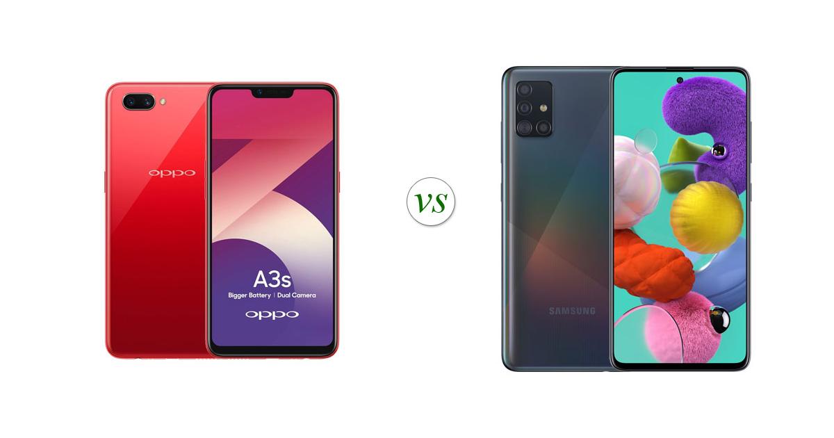 comparison a31 and a51