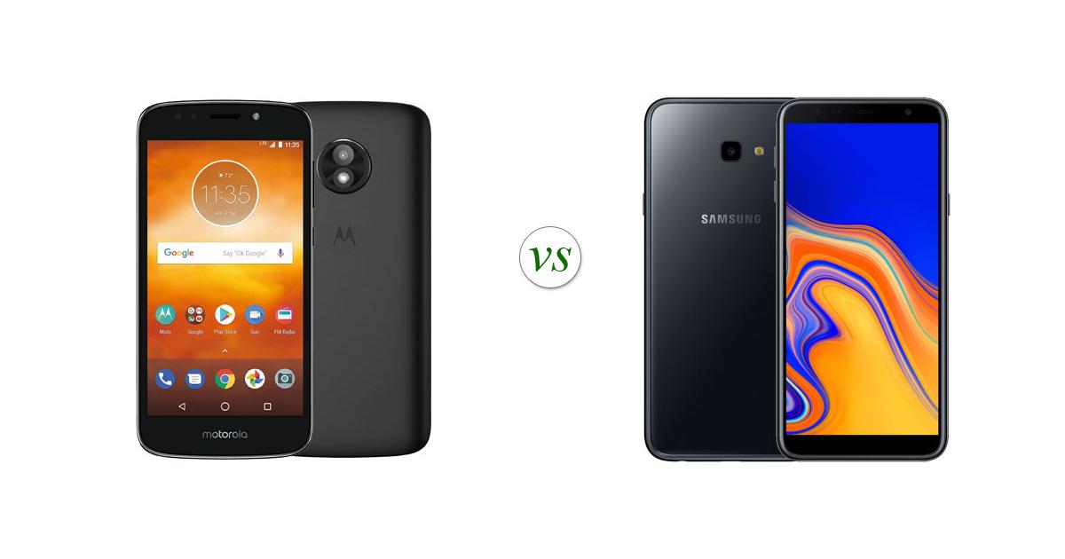 Encommium dolor de estómago silencio Motorola Moto E5 Play vs Samsung Galaxy J4+: Side by Side Specs Comparison