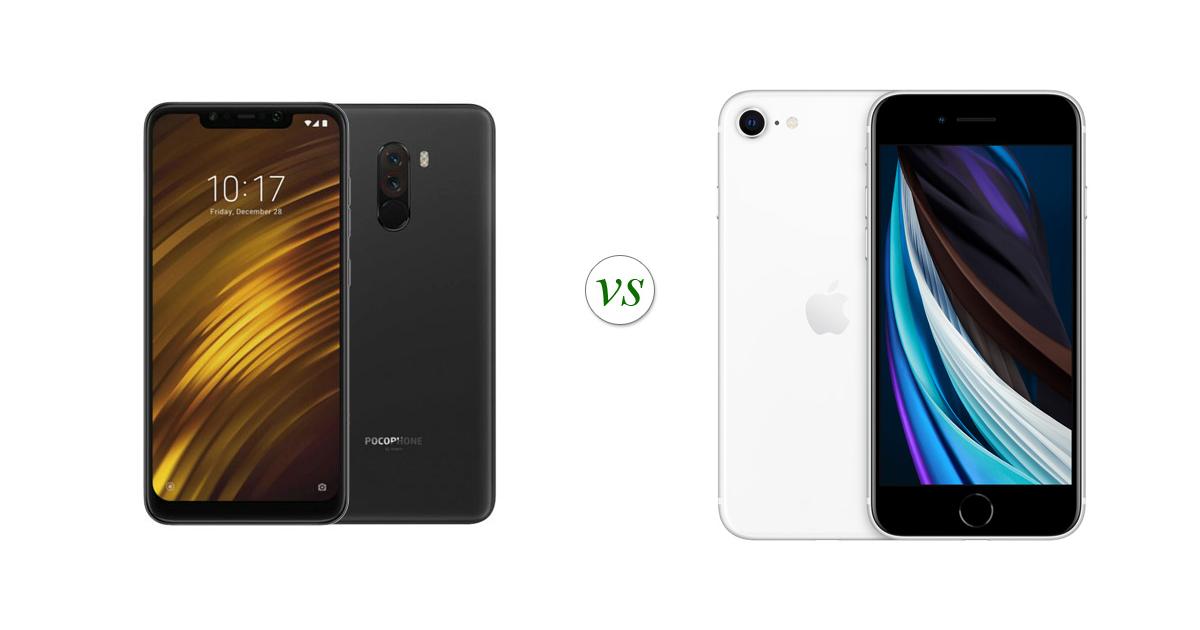 Pocophone F1 128gb Vs Apple Iphone Se Side By Side Specs Comparison