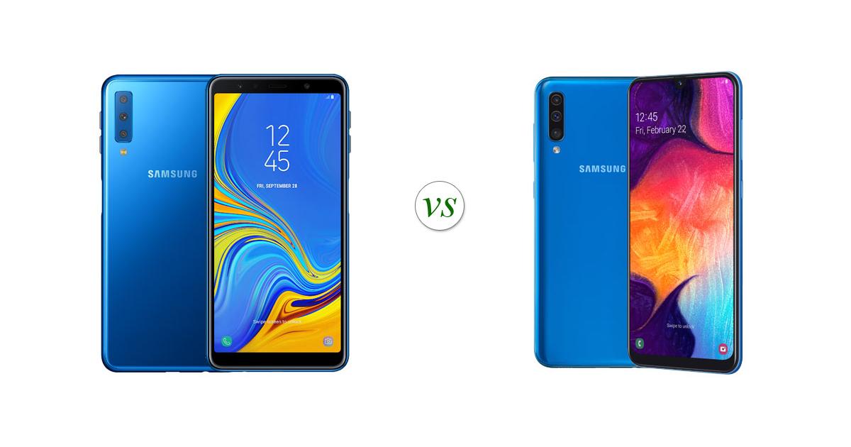 Galaxy A50 vs Galaxy A7 (2018): qual é o melhor celular Samsung com câmera  tripla - DeUmZoom