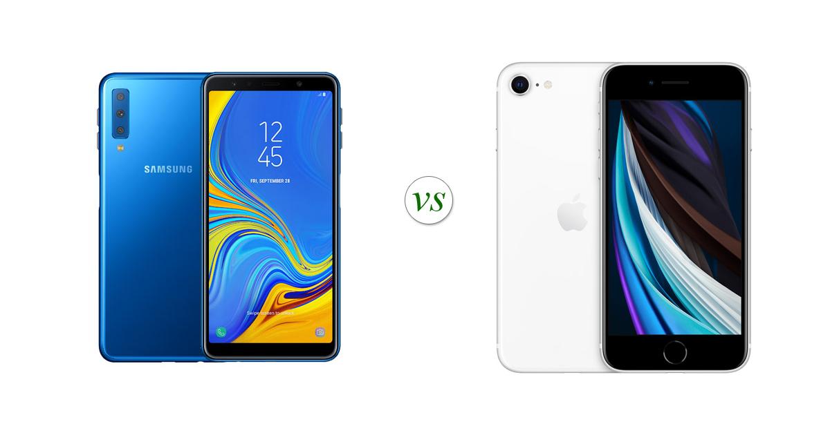 Download Samsung Galaxy A7 (2018) vs Apple iPhone SE (2020): Side by Side Specs Comparison