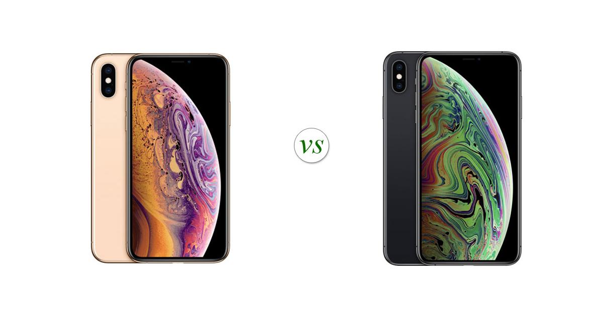 Apple iPhone XS vs Apple iPhone XS Max: Side by Side Specs Comparison