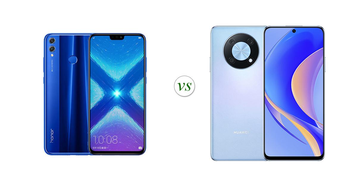 Honor 8X vs Huawei nova Y90: Side by Side Specs Comparison