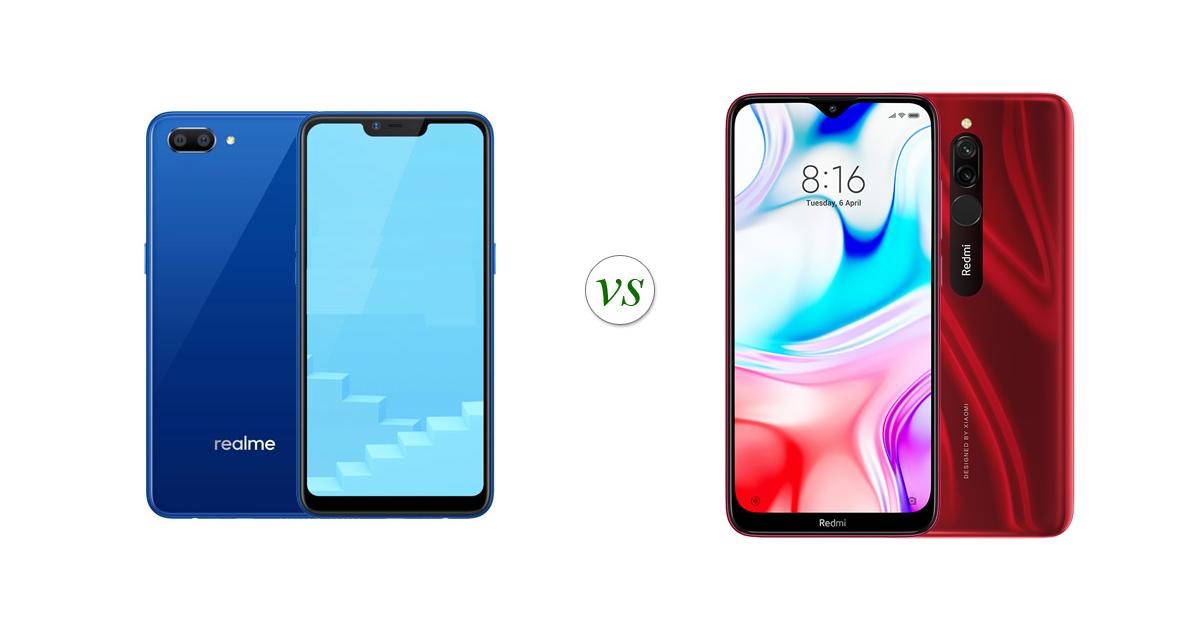 Realme C1 vs Xiaomi Redmi 8: Side by Side Specs Comparison