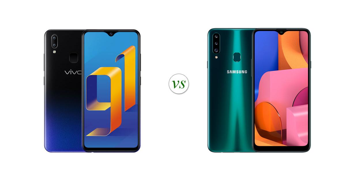 vivo y91 vs samsung a10s