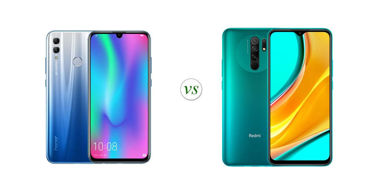 redmi 9 vs honor 10 lite