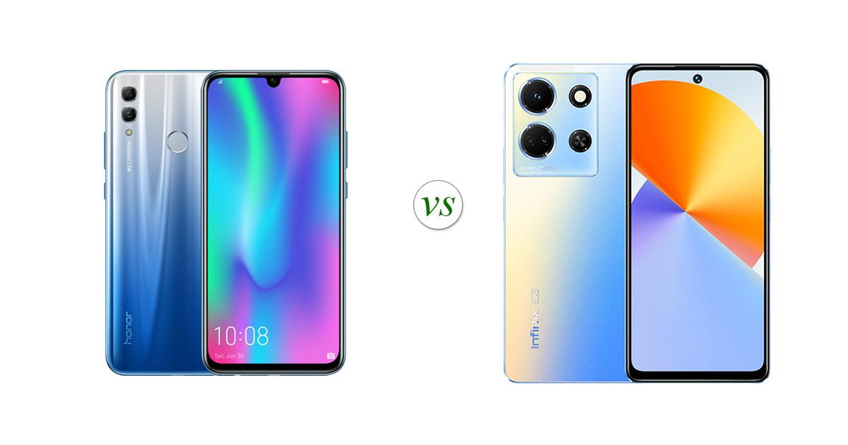 Honor 10 Lite vs Infinix NOTE 30 5G: Side by Side Specs Comparison