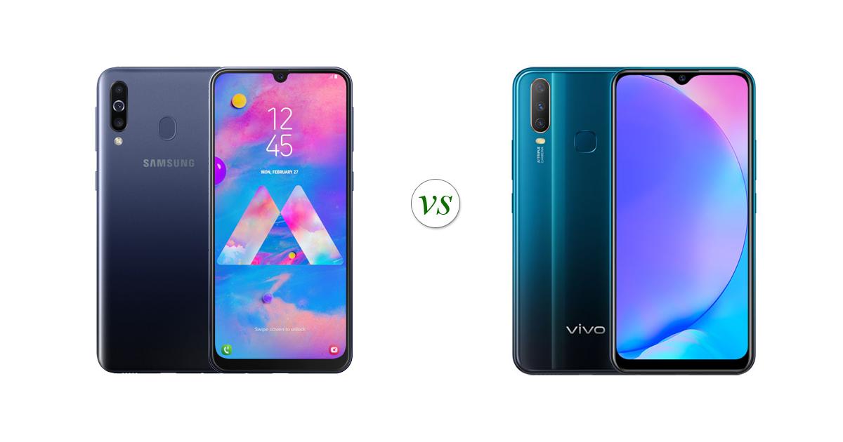 compare vivo y30 and samsung m21
