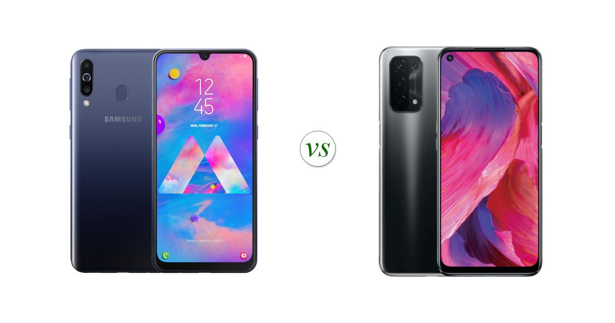oppo a52 and samsung m31