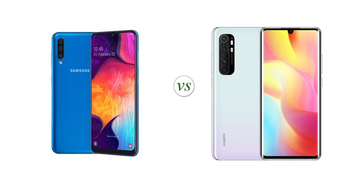 samsung note 10 lite vs xiaomi note 10