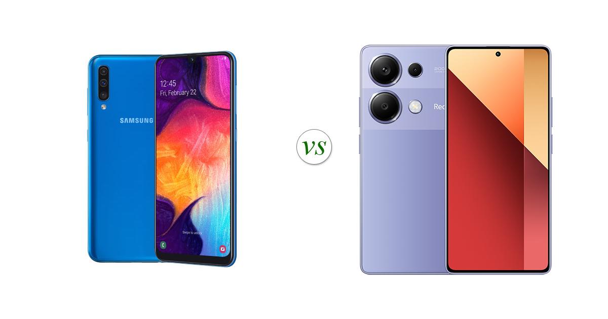 redmi note 6 pro vs samsung a50