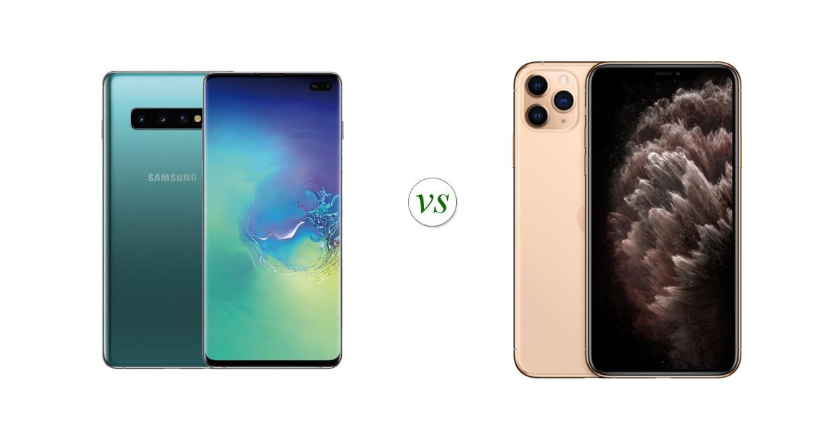 iphone 11 pro max vs samsung s10 plus which is better