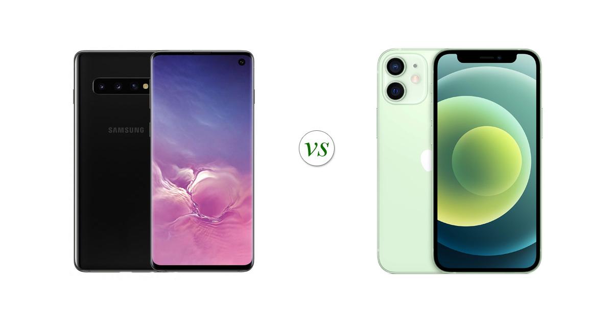 galaxy note 10 vs iphone 12 mini