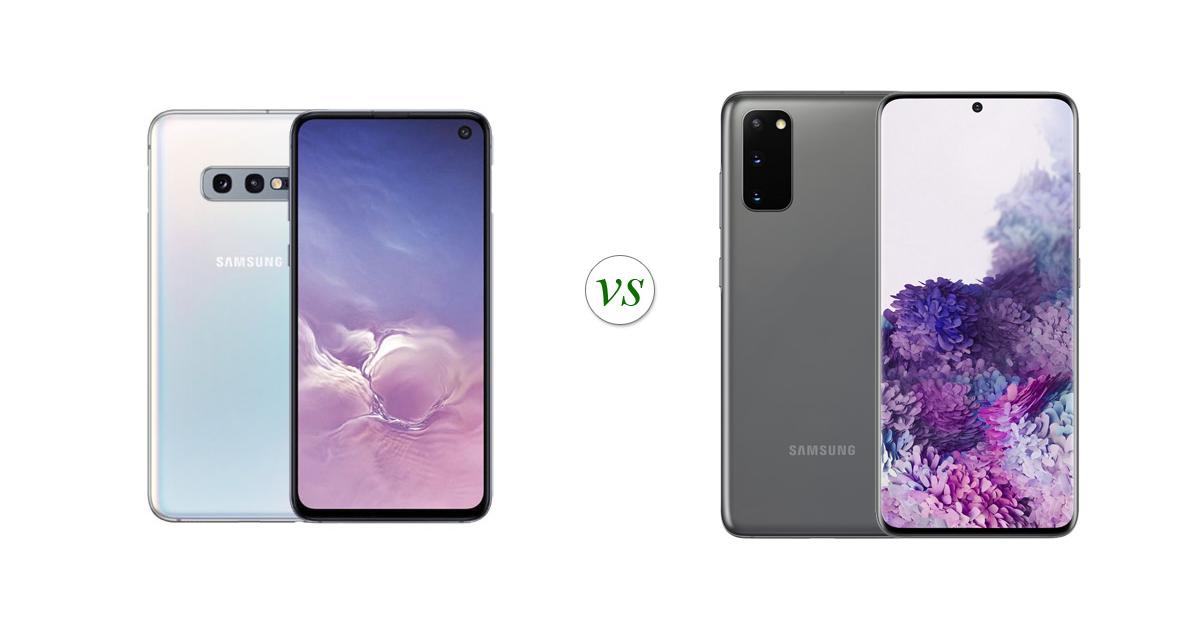s10e vs s20 lite