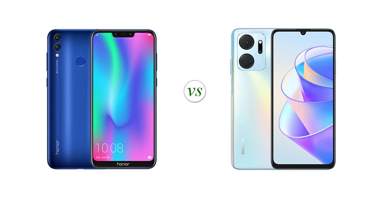 honor x7 vs iphone 8