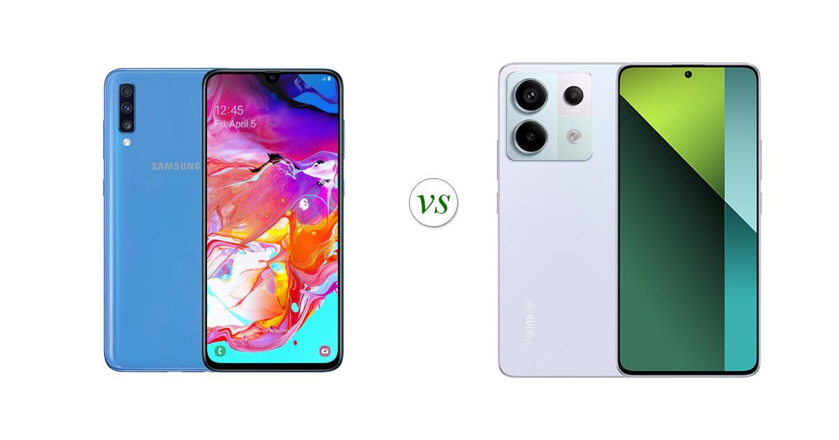 samsung galaxy a23 vs redmi note 13