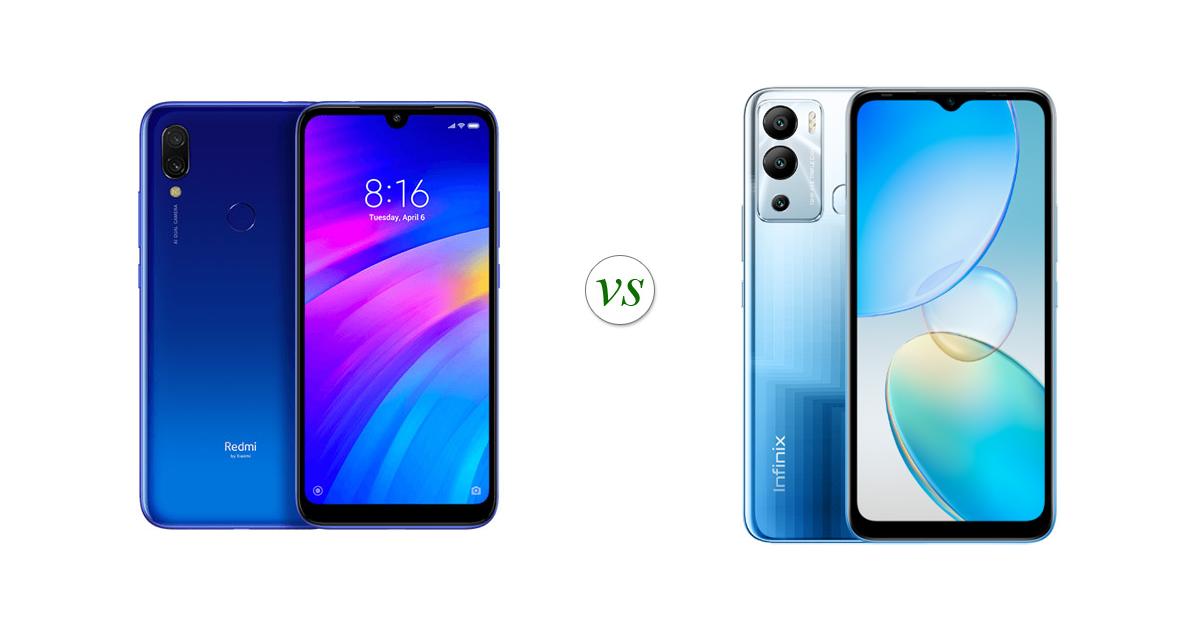 Xiaomi Redmi 7 vs Infinix Hot 12i: Side by Side Specs Comparison