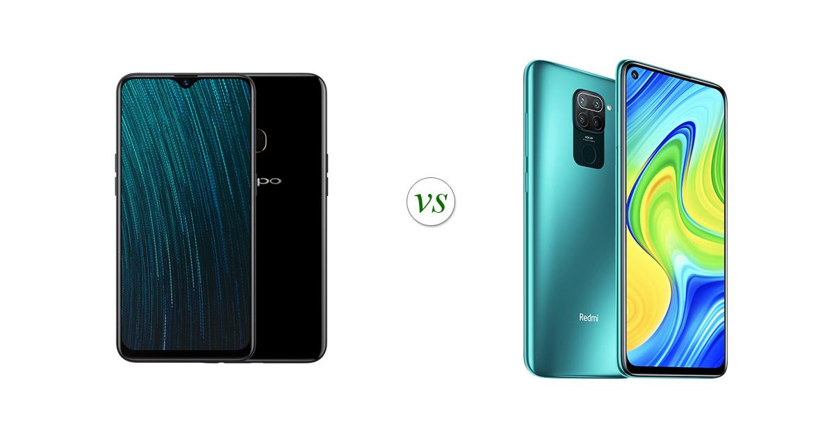 compare redmi note 8 pro and oppo a9 2020