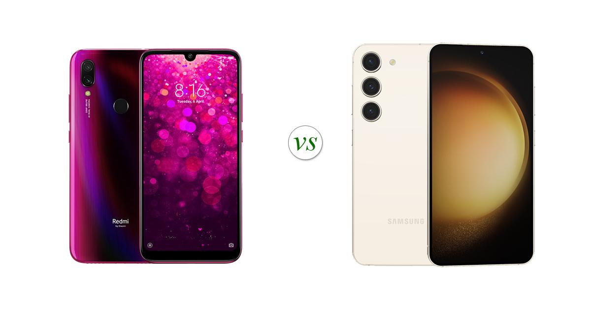 xiaomi redmi note 9 pro vs samsung s23
