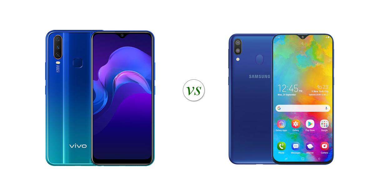 compare vivo y30 and samsung m21