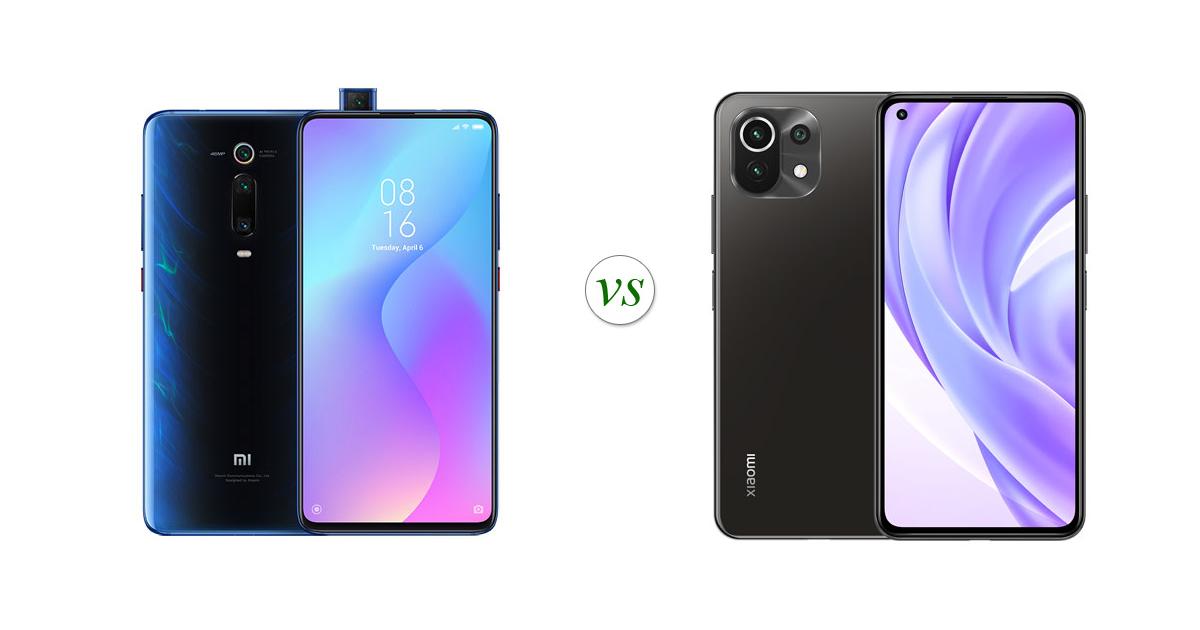 Xiaomi Mi 9T vs Xiaomi Mi 11 Lite Side by Side Specs