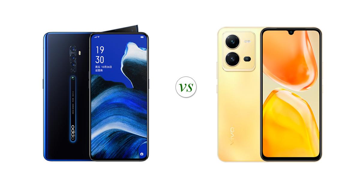 OPPO Reno 2 vs vivo V25 5G Side by Side Specs Comparison