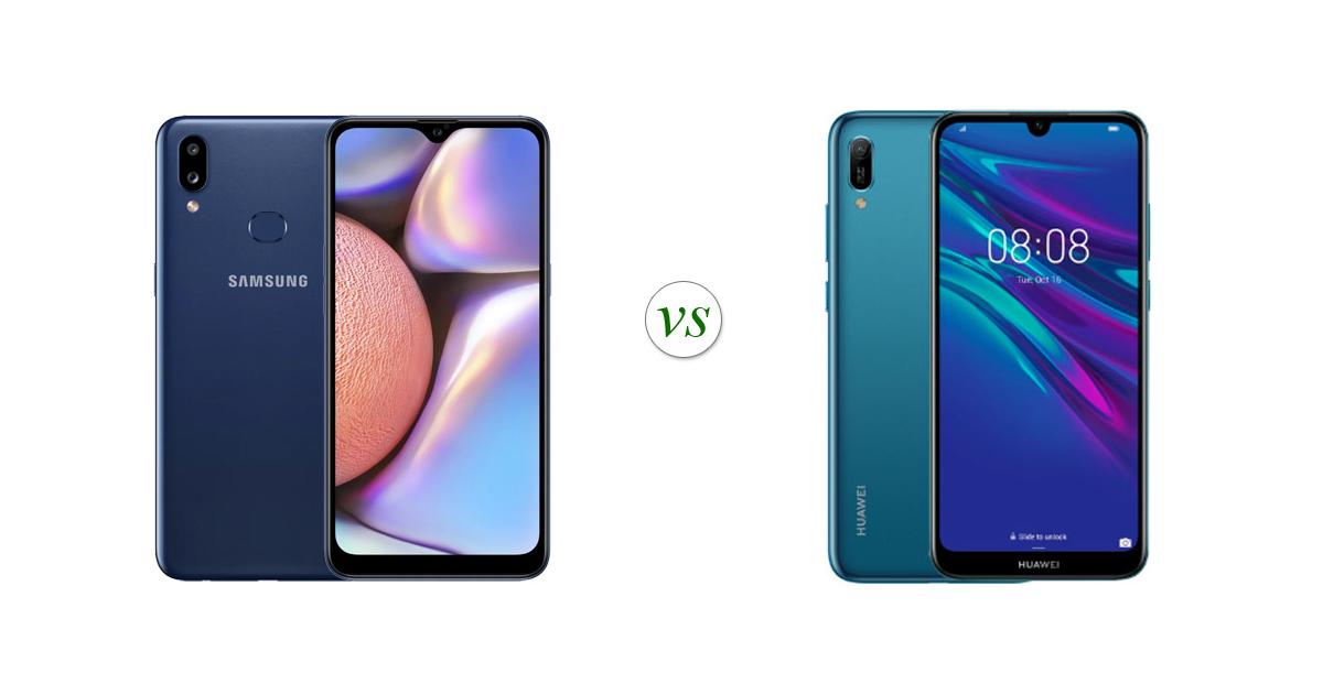 samsung galaxy a10s vs huawei p smart 2019