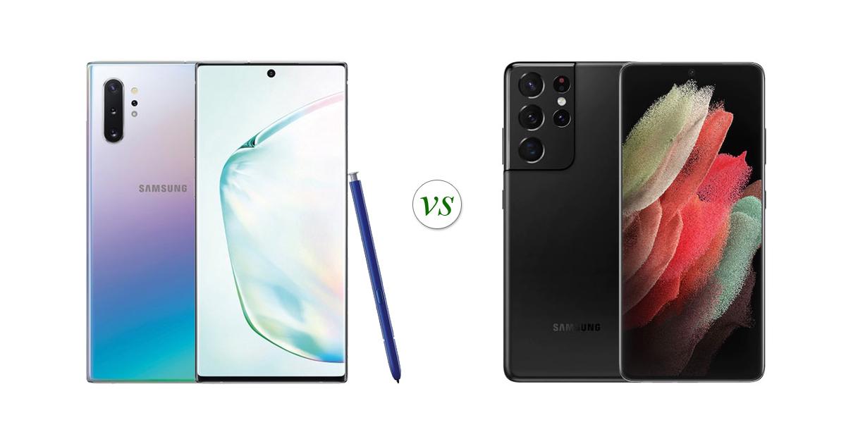 galaxy note 10 plus vs galaxy s21 5g
