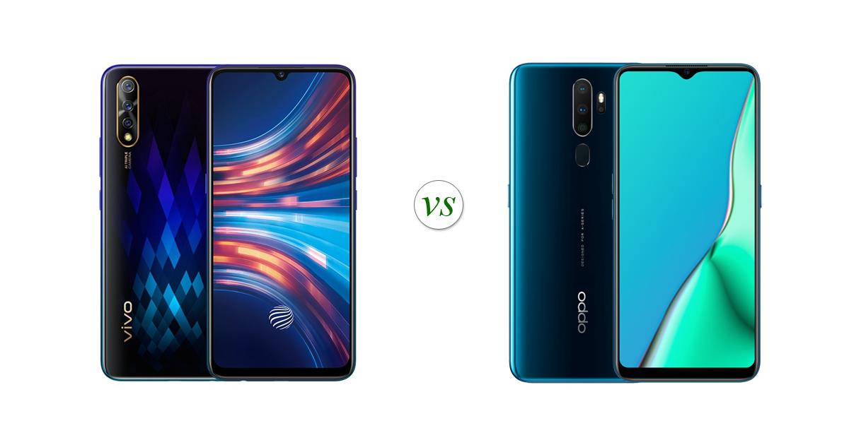 oppo a9 2020 compare vivo s1 pro