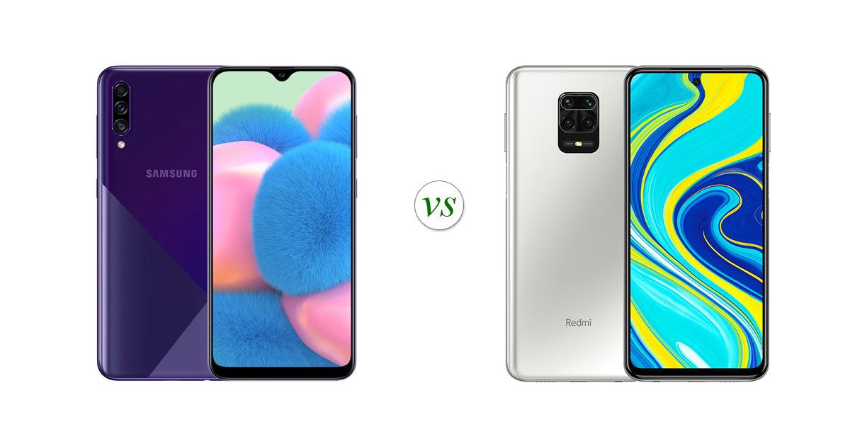 a30 vs redmi note 9 pro