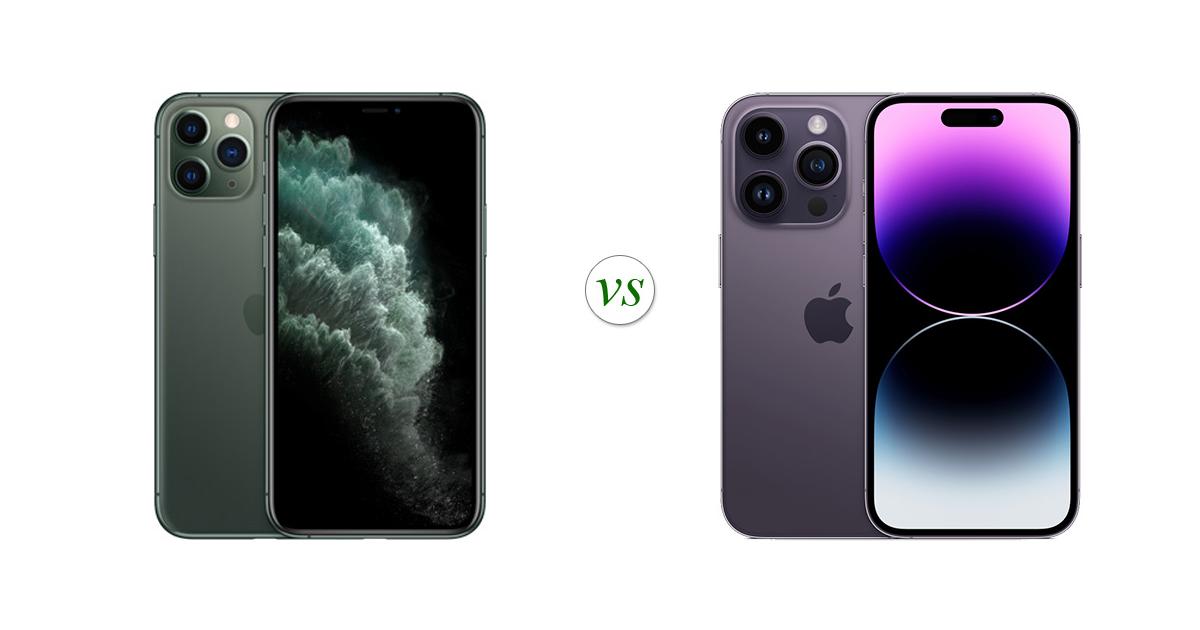compare iphone 11 pro vs 14 pro