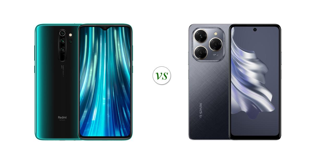 redmi note 9 pro vs tecno spark 20c