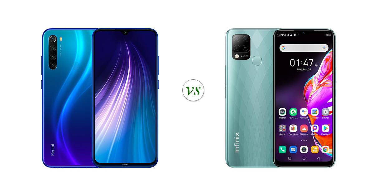 infinix hot 10i vs redmi note 8