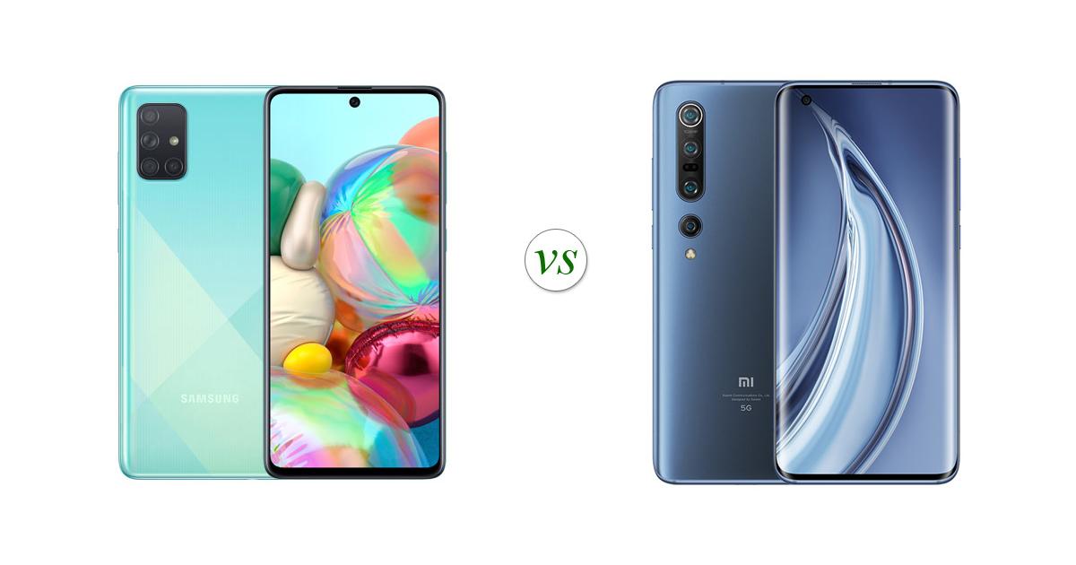 xiaomi mi 10t vs samsung a51