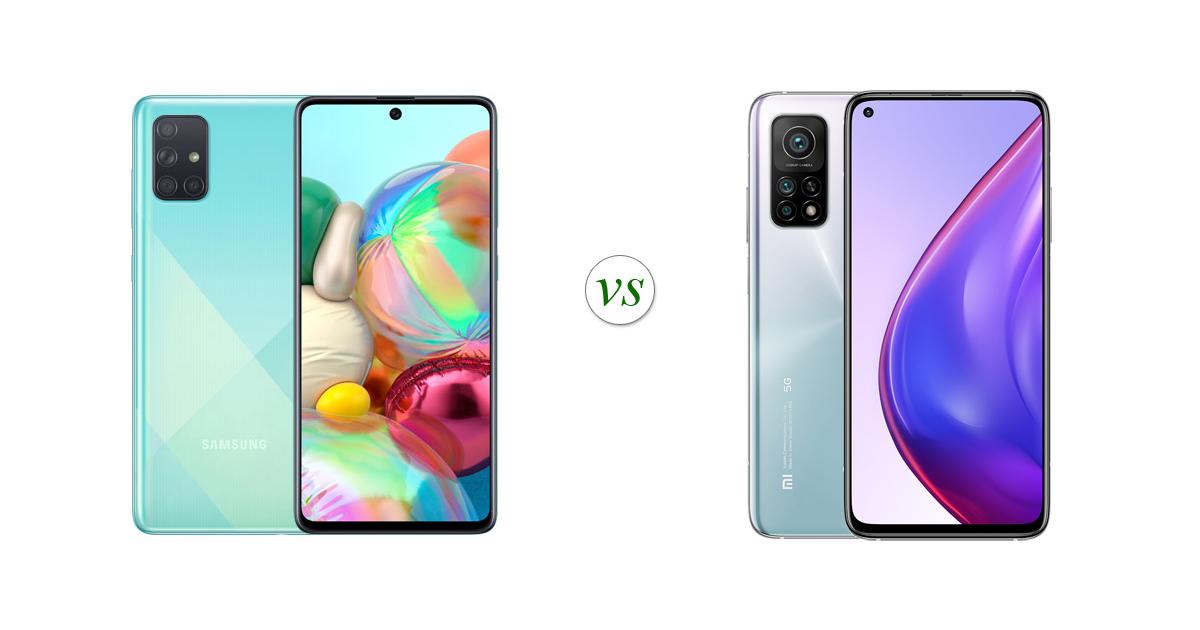 mi 10 t vs a71