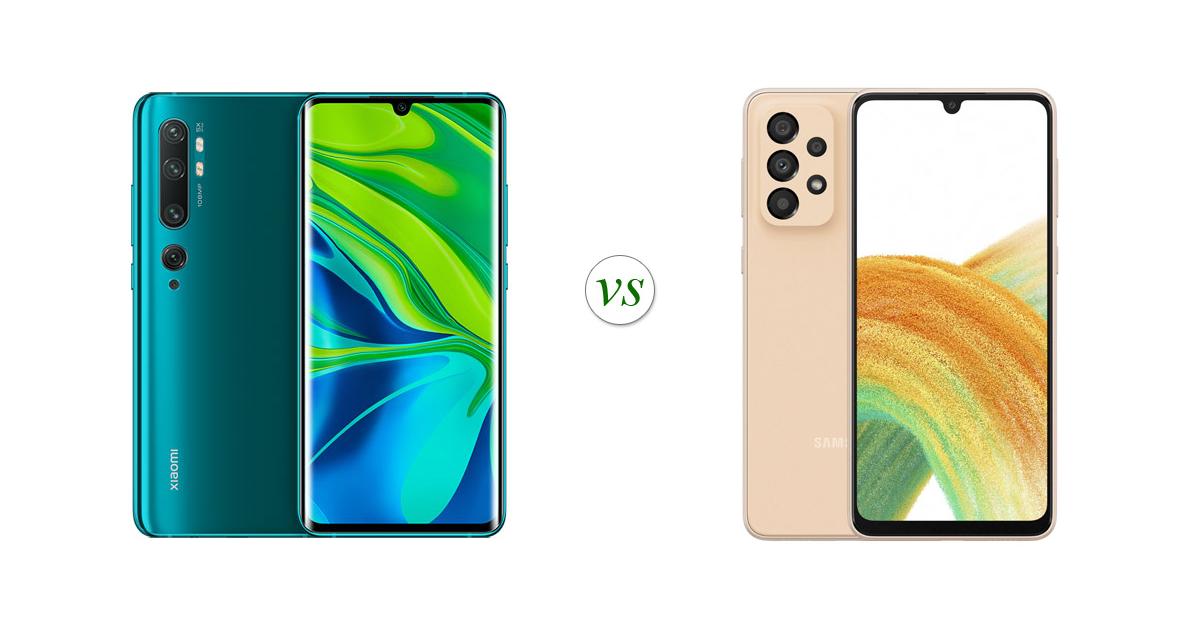 a33 vs note 8