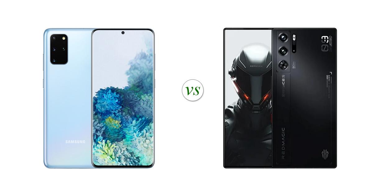 Samsung Galaxy S20+ vs REDMAGIC 9 Pro Side by Side Specs Comparison