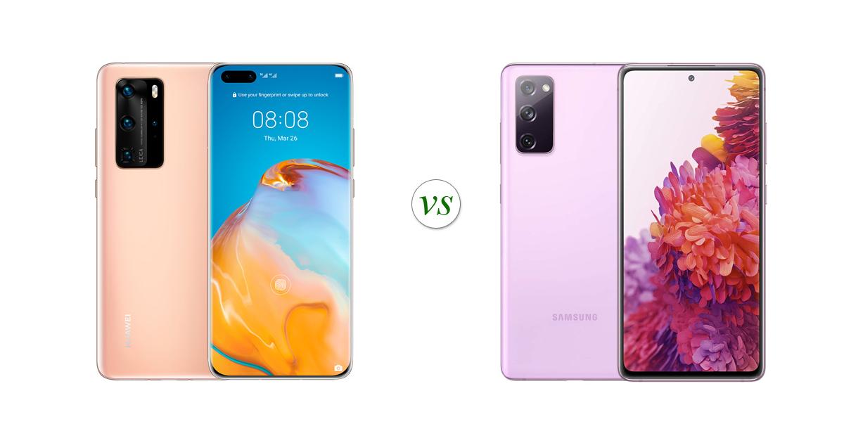 s20 fe vs p40 lite