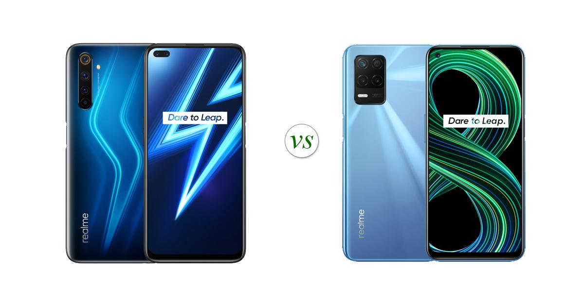 realme 6 pro vs realme 8