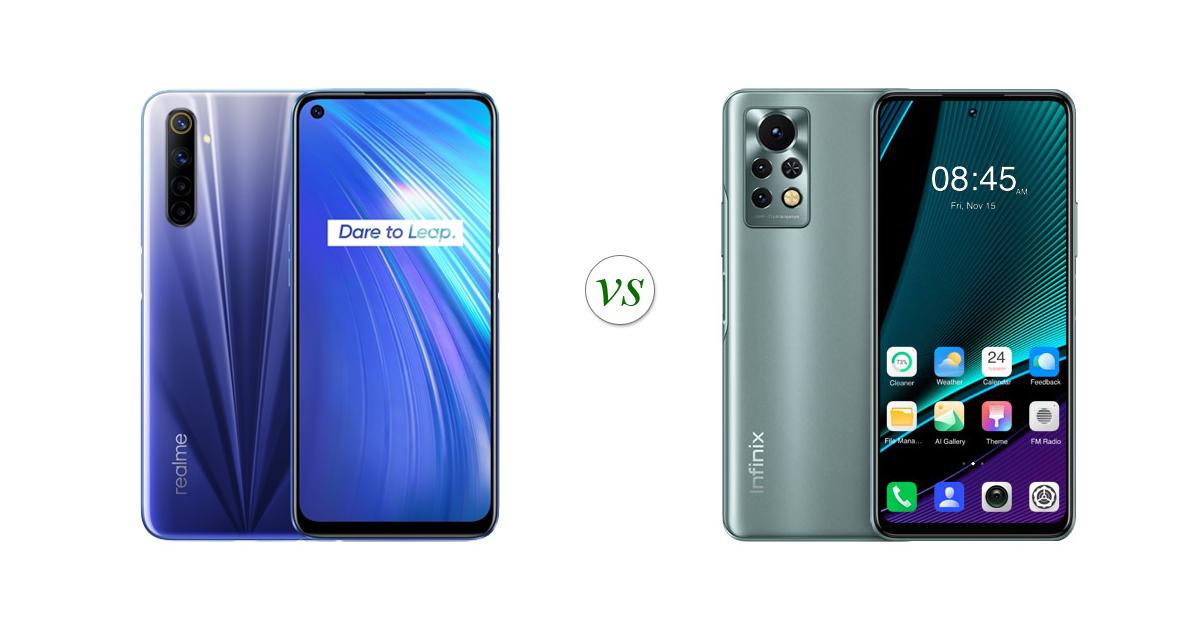 Realme 6 vs Infinix Note 11s: Side by Side Specs Comparison