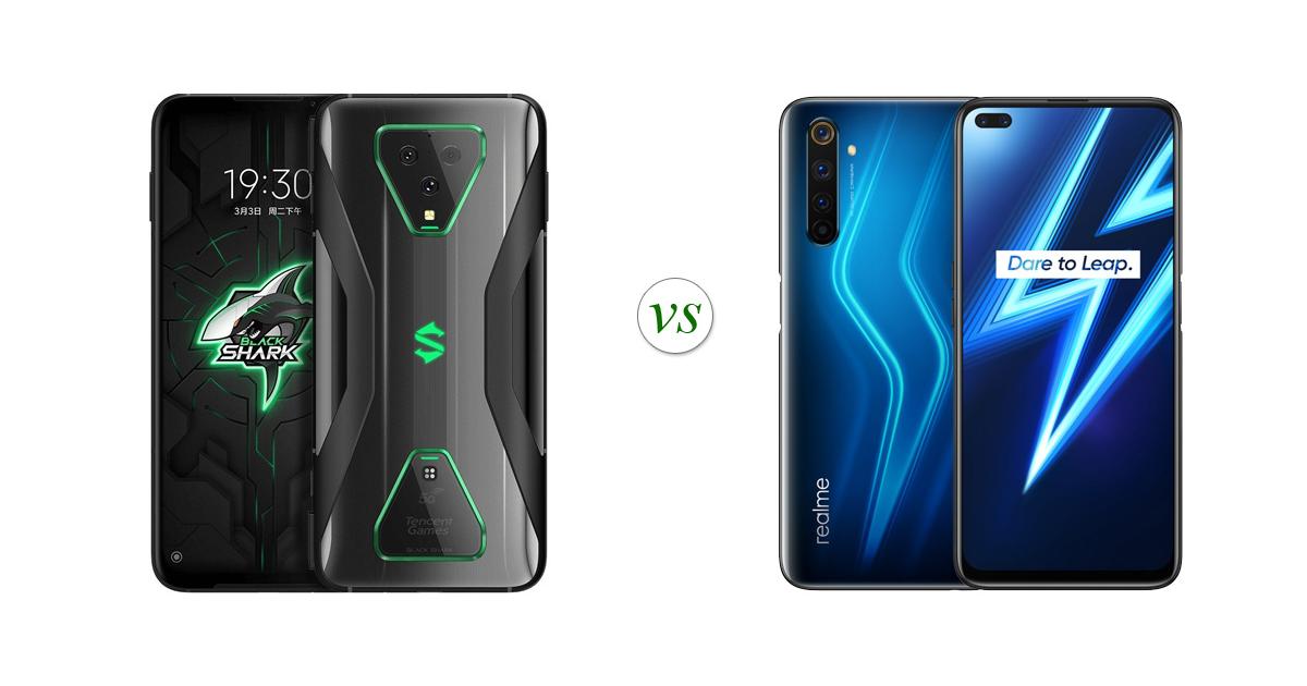 Xiaomi Black Shark 3 Pro vs Realme 6 Pro Side by Side Specs Comparison
