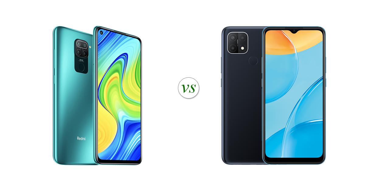 oppo a15 vs redmi note 9