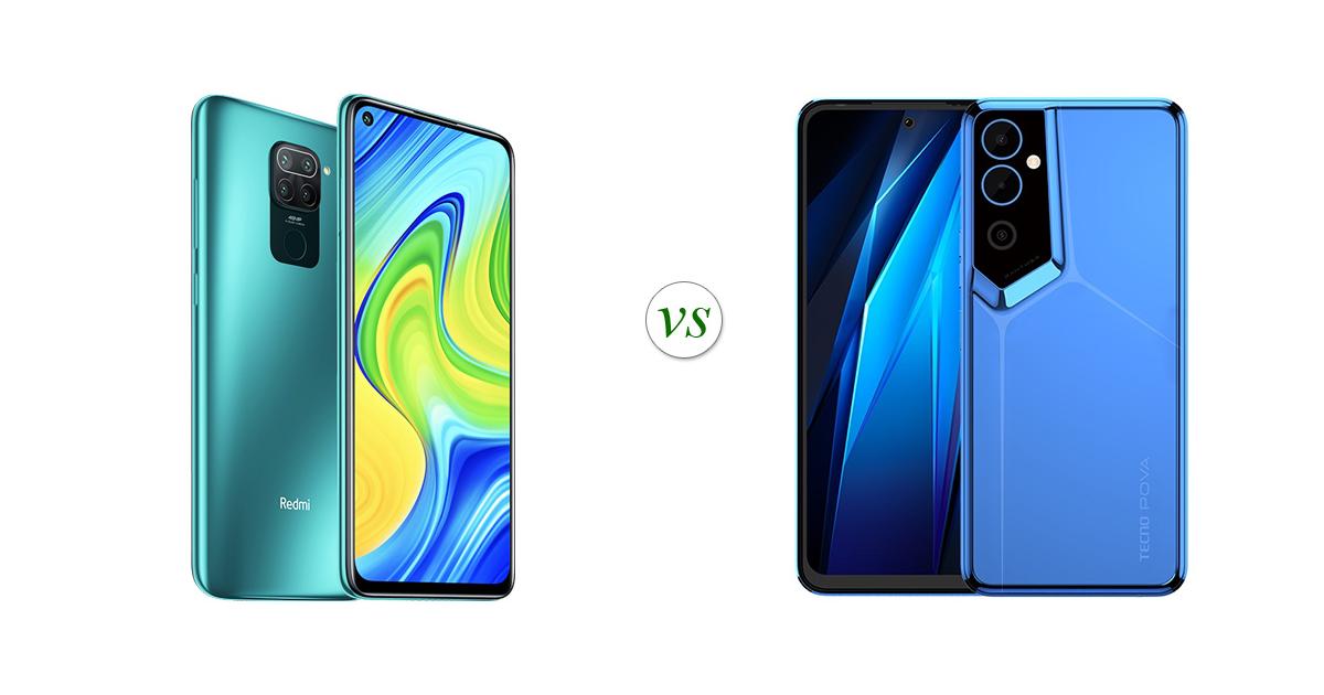 tecno pova neo vs redmi note 9