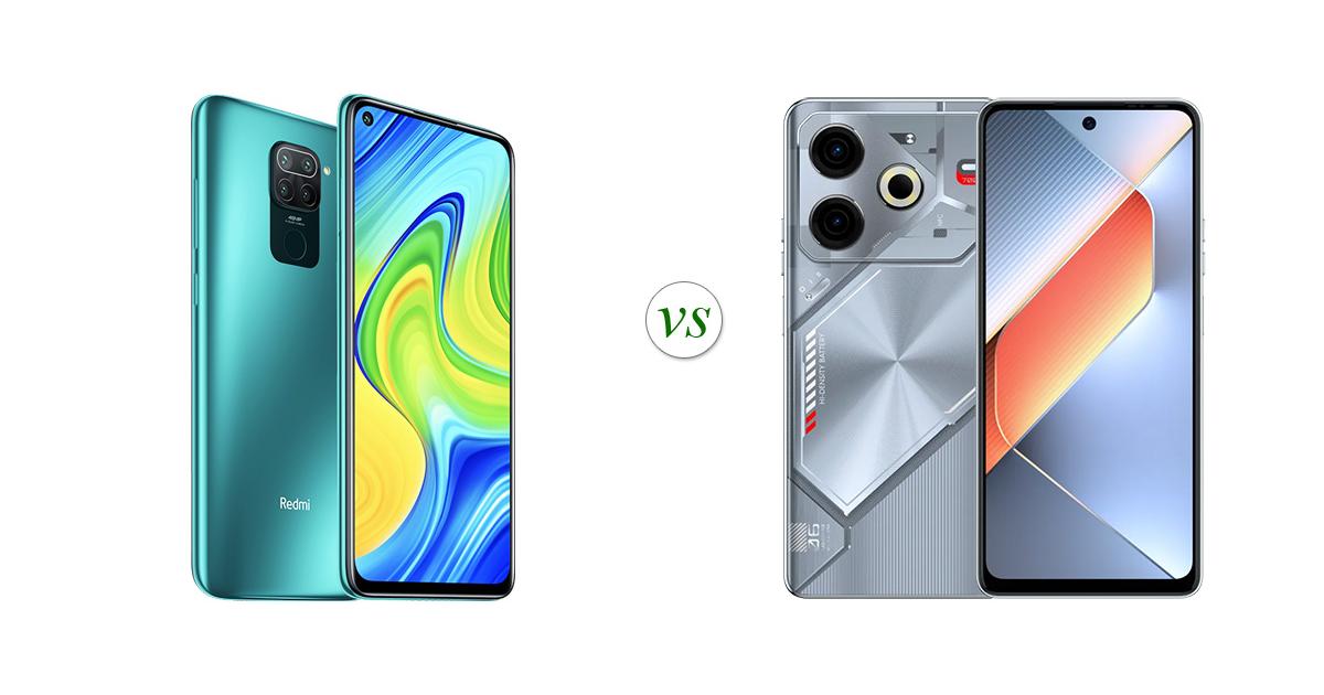tecno pova 6 vs redmi note 9
