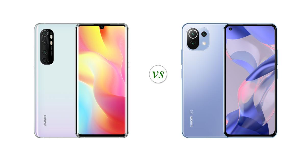 note 10s vs mi 11 lite