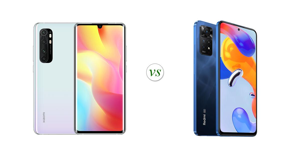 mi note 10 lite vs note 11